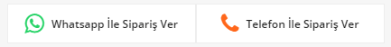 whatsapp ile sipariş ver